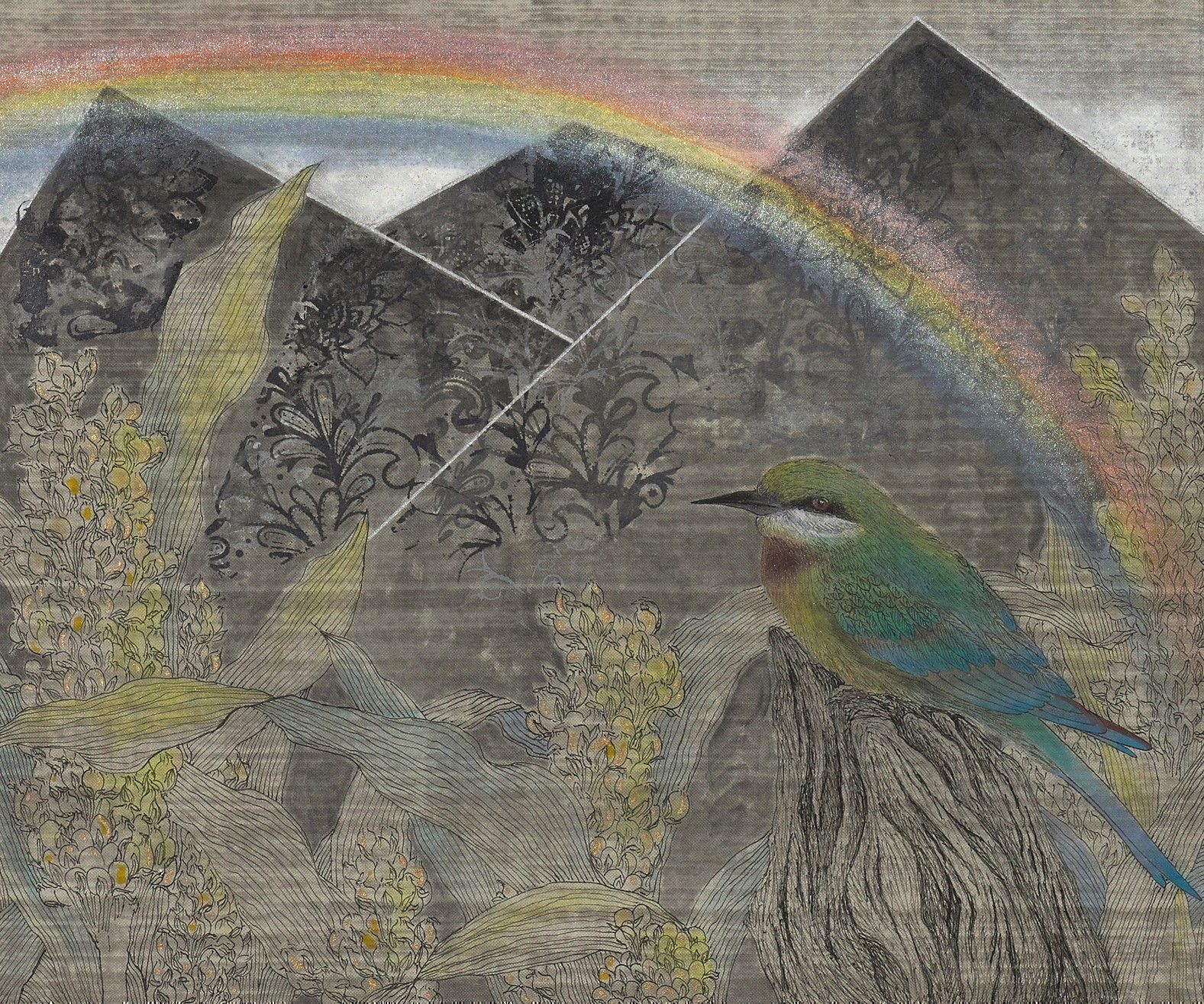 金山．銀山-栗喉蜂虎 1